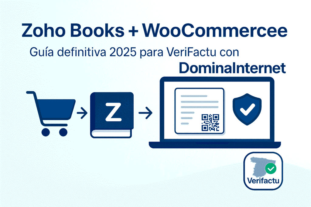 zoho books woocommerce verifactu