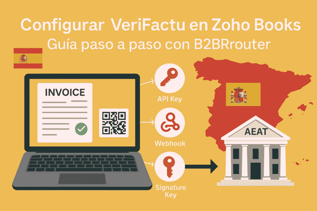 CONFIGURAR VERIFACTU EN ZOHO BOOKS