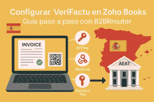 CONFIGURAR VERIFACTU EN ZOHO BOOKS