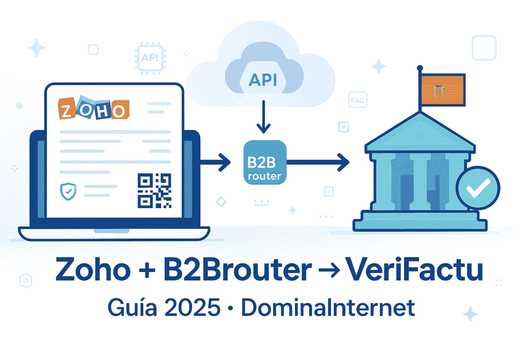 Zoho con B2Brouter - DominaInternet