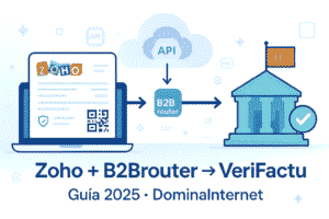 Zoho con B2Brouter - DominaInternet