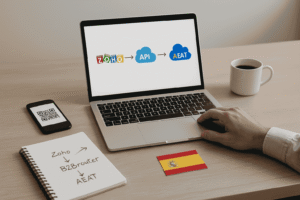 Zoho con Verifactu B2Brouter